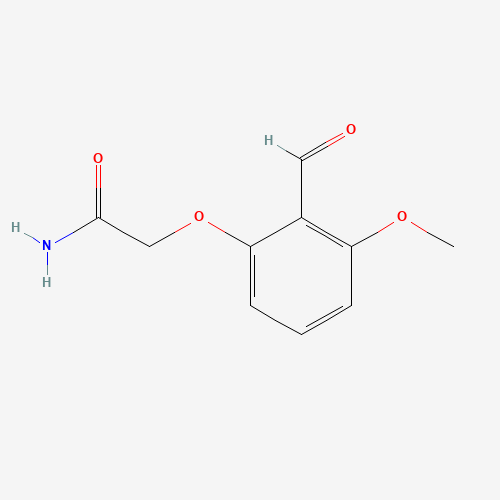 2-(2-formyl-3-methoxyphenoxy)acetamide (CAS: 1000267-50-4) - Related Chemical Product