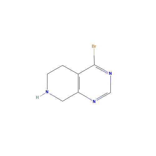 4-bromo-5,6,7,8-tetrahydropyrido[3,4-d]pyrimidine (CAS: 1083181-71-8) - Related Chemical Product