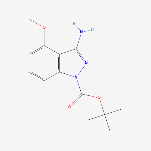 tert-butyl 3-amino-4-methoxyindazole-1-carboxylate (CAS: 1240518-05-1) - Related Chemical Product