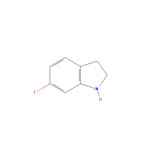 6-iodo-2,3-dihydro-1H-indole (CAS: 115666-46-1) - Related Chemical Product