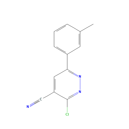 3-chloro-6-(3-methylphenyl)pyridazine-4-carbonitrile (CAS: 1449133-08-7) - Related Chemical Product