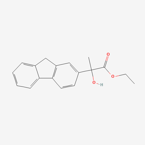 ethyl 2-(9H-fluoren-2-yl)-2-hydroxypropanoate (CAS: 42914-21-6) - Related Chemical Product