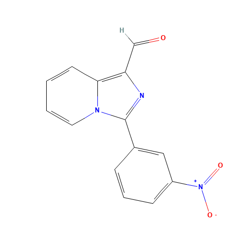 3-(3-nitrophenyl)imidazo[1,5-a]pyridine-1-carbaldehyde (CAS: 446830-51-9) - Related Chemical Product