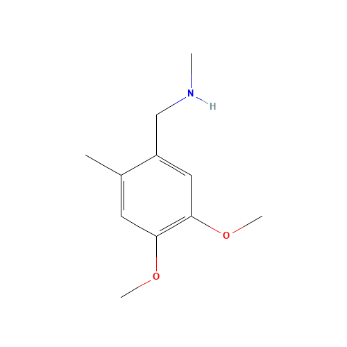 1-(4,5-dimethoxy-2-methylphenyl)-N-methylmethanamine (CAS: 852706-05-9) - Related Chemical Product