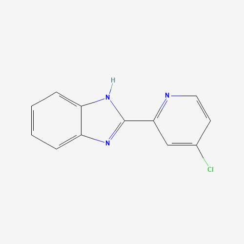 2-(4-chloropyridin-2-yl)-1H-benzimidazole (CAS: 71113-83-2) - Related Chemical Product