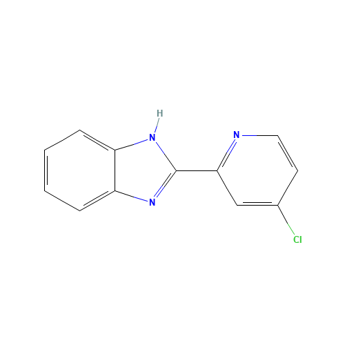 2-(4-chloropyridin-2-yl)-1H-benzimidazole (CAS: 71113-83-2) - Related Chemical Product