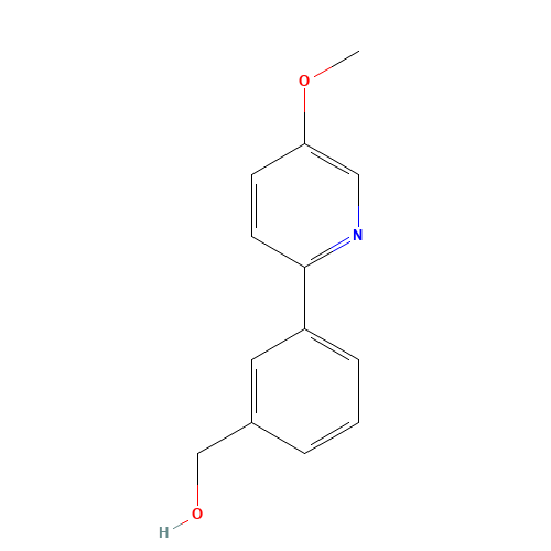 [3-(5-methoxypyridin-2-yl)phenyl]methanol (CAS: 1349715-56-5) - Related Chemical Product
