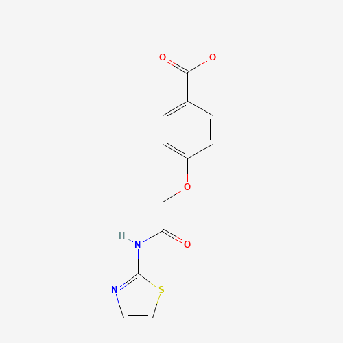 methyl 4-[2-oxo-2-(1,3-thiazol-2-ylamino)ethoxy]benzoate (CAS: 174665-51-1) - Related Chemical Product
