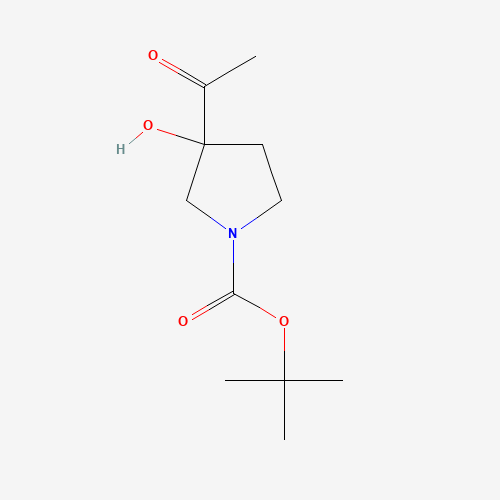 tert-butyl 3-acetyl-3-hydroxypyrrolidine-1-carboxylate (CAS: 1246650-71-4) - Related Chemical Product