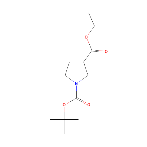 1-O-tert-butyl 3-O-ethyl 2,5-dihydropyrrole-1,3-dicarboxylate (CAS: 146257-00-3) - Related Chemical Product