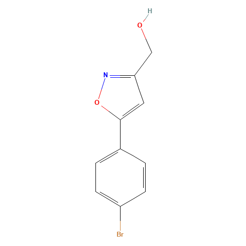 [5-(4-bromophenyl)-1,2-oxazol-3-yl]methanol (CAS: 640291-96-9) - Related Chemical Product