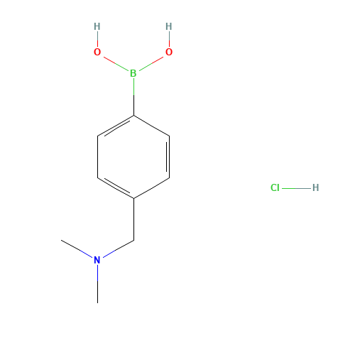 [4-[(dimethylamino)methyl]phenyl]boronic acid;hydrochloride (CAS: 938465-64-6) - Related Chemical Product
