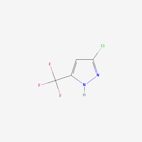 3-chloro-5-(trifluoromethyl)-1H-pyrazole (CAS: 131797-35-8) - Related Chemical Product