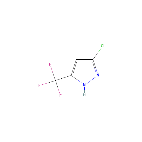 3-chloro-5-(trifluoromethyl)-1H-pyrazole (CAS: 131797-35-8) - Related Chemical Product