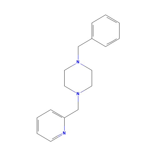 1-benzyl-4-(pyridin-2-ylmethyl)piperazine (CAS: 266674-67-3) - Related Chemical Product