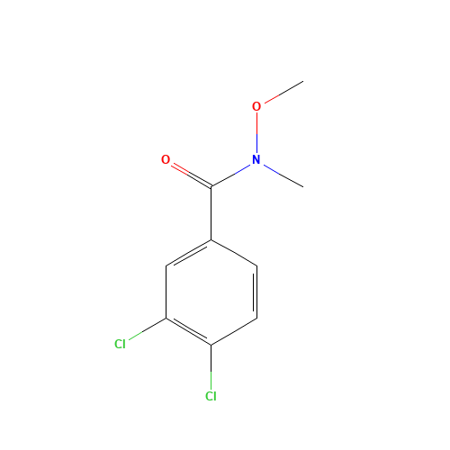 3,4-dichloro-N-methoxy-N-methylbenzamide (CAS: 200802-01-3) - Related Chemical Product