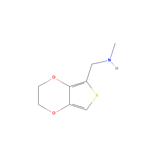 1-(2,3-dihydrothieno[3,4-b][1,4]dioxin-5-yl)-N-methylmethanamine (CAS: 859851-03-9) - Related Chemical Product