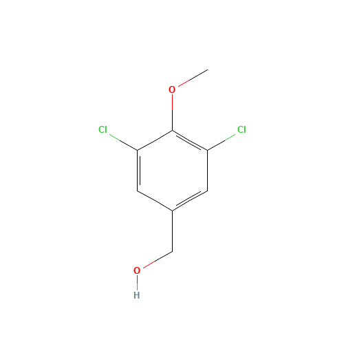 (3,5-dichloro-4-methoxyphenyl)methanol (CAS: 4892-23-3) - Chemical Structure and Molecular Formula 