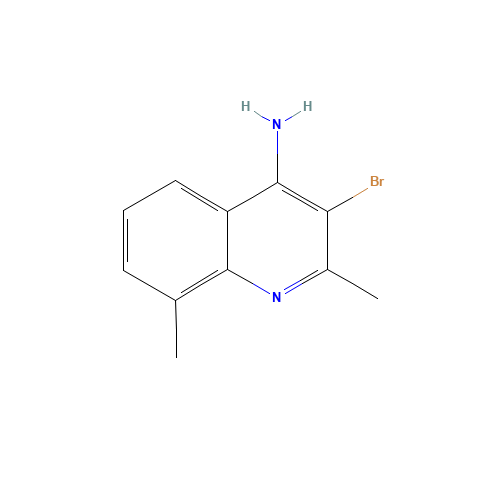 3-bromo-2,8-dimethylquinolin-4-amine (CAS: 949508-67-2) - Related Chemical Product