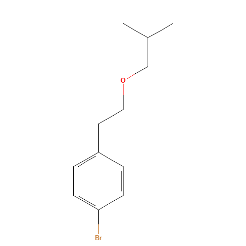 1-bromo-4-[2-(2-methylpropoxy)ethyl]benzene (CAS: 1310947-49-9) - Related Chemical Product