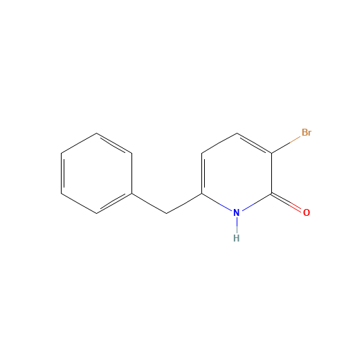 6-benzyl-3-bromo-1H-pyridin-2-one (CAS: 960297-94-3) - Related Chemical Product