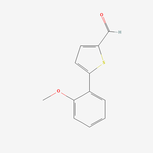 5-(2-methoxyphenyl)thiophene-2-carbaldehyde (CAS: 479243-27-1) - Related Chemical Product