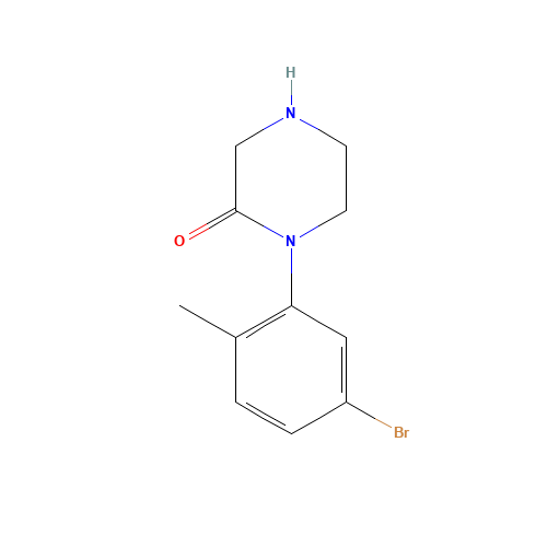 1-(5-bromo-2-methylphenyl)piperazin-2-one (CAS: 1146412-39-6) - Related Chemical Product