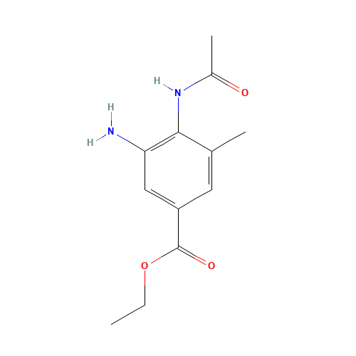 ethyl 4-acetamido-3-amino-5-methylbenzoate (CAS: 808745-07-5) - Related Chemical Product