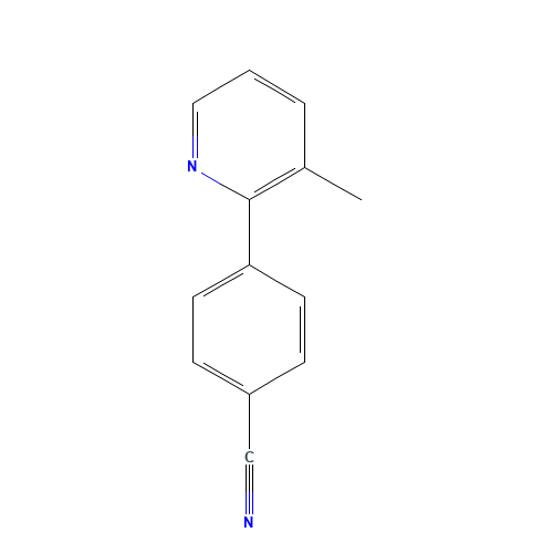 4-(3-methylpyridin-2-yl)benzonitrile (CAS: 885955-81-7) - Related Chemical Product