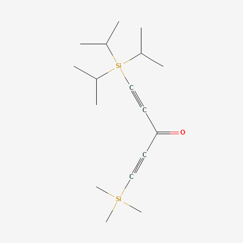 1-trimethylsilyl-5-tri(propan-2-yl)silylpenta-1,4-diyn-3-one (CAS: 167971-40-6) - Related Chemical Product