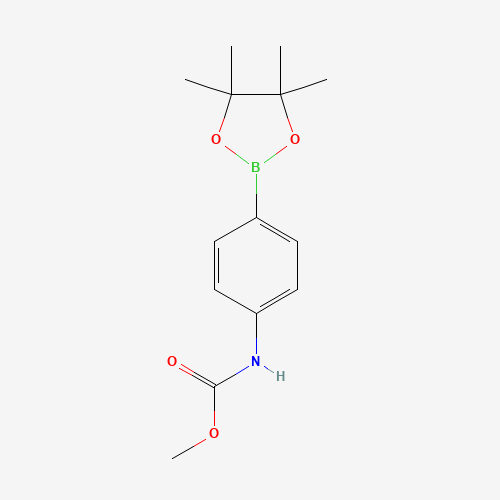 methyl N-[4-(4,4,5,5-tetramethyl-1,3,2-dioxaborolan-2-yl)phenyl]carbamate (CAS: 844500-75-0) - Related Chemical Product