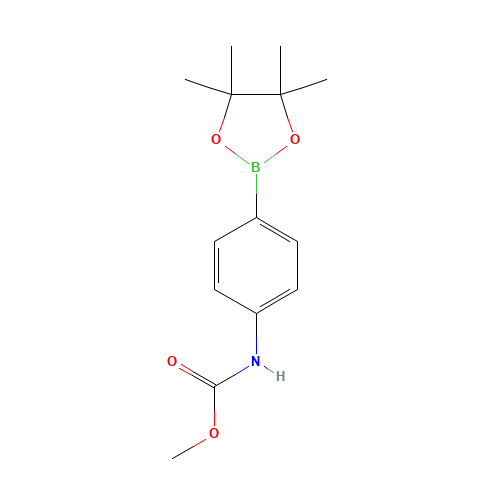 methyl N-[4-(4,4,5,5-tetramethyl-1,3,2-dioxaborolan-2-yl)phenyl]carbamate (CAS: 844500-75-0) - Related Chemical Product