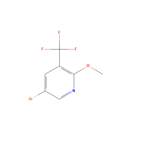 5-bromo-2-methoxy-3-(trifluoromethyl)pyridine (CAS: 1214377-42-0) - Related Chemical Product