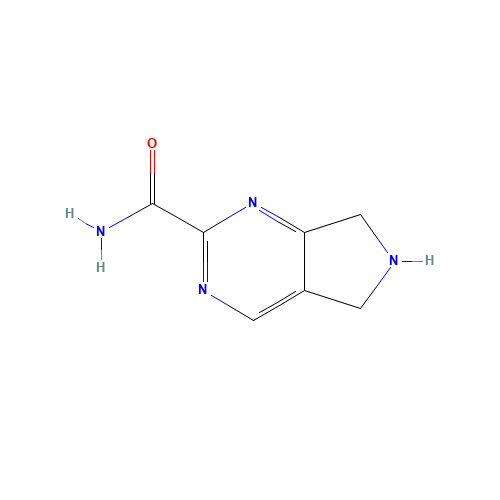 6,7-dihydro-5H-pyrrolo[3,4-d]pyrimidine-2-carboxamide (CAS: 1170220-56-0) - Related Chemical Product