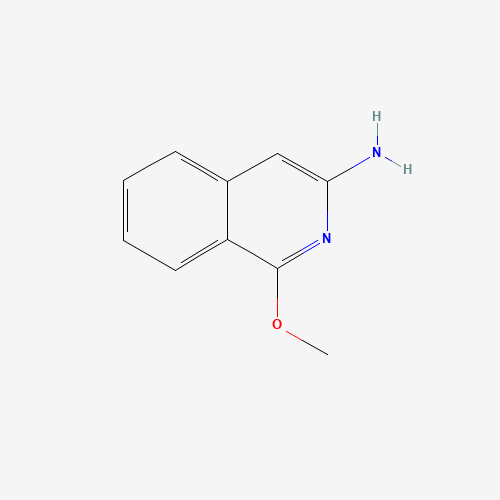 1-methoxyisoquinolin-3-amine (CAS: 80900-33-0) - Chemical Structure and Molecular Formula 