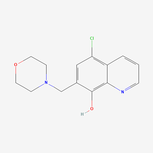 5-chloro-7-(morpholin-4-ylmethyl)quinolin-8-ol (CAS: 5596-37-2) - Related Chemical Product