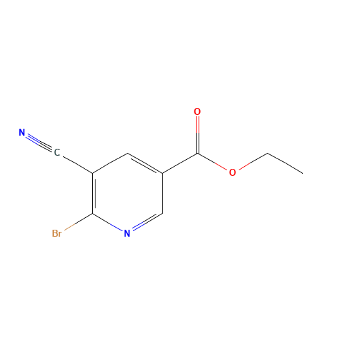 ethyl 6-bromo-5-cyanopyridine-3-carboxylate (CAS: 70416-50-1) - Related Chemical Product