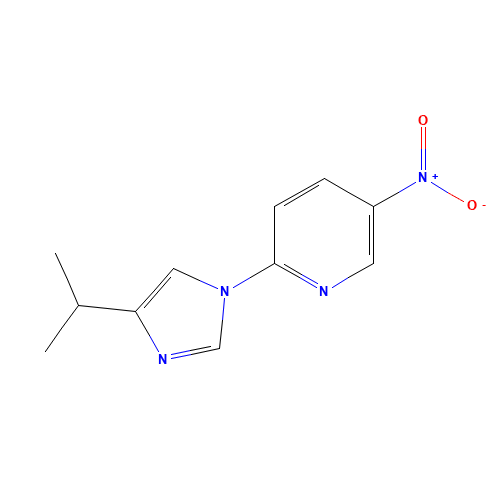5-nitro-2-(4-propan-2-ylimidazol-1-yl)pyridine (CAS: 1393125-85-3) - Related Chemical Product