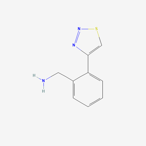 [2-(thiadiazol-4-yl)phenyl]methanamine (CAS: 449758-12-7) - Related Chemical Product