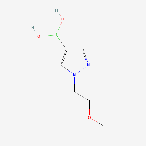 [1-(2-methoxyethyl)pyrazol-4-yl]boronic acid (CAS: 847818-59-1) - Related Chemical Product