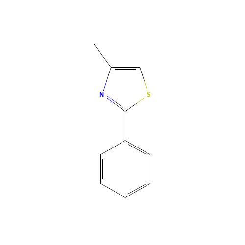 4-methyl-2-phenyl-1,3-thiazole (CAS: 1826-17-1) - Related Chemical Product