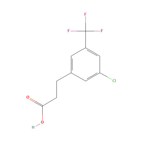 3-[3-chloro-5-(trifluoromethyl)phenyl]propanoic acid (CAS: 916420-78-5) - Related Chemical Product