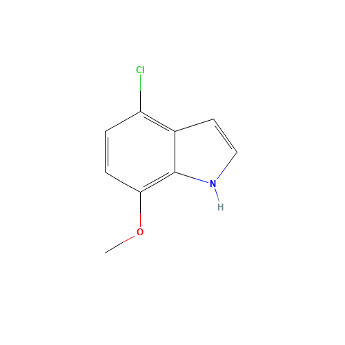 4-chloro-7-methoxy-1H-indole (CAS: 1000341-80-9) - Related Chemical Product
