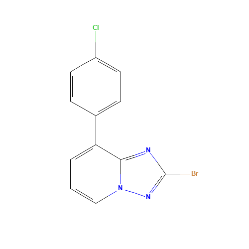 2-bromo-8-(4-chlorophenyl)-[1,2,4]triazolo[1,5-a]pyridine (CAS: 1329672-70-9) - Related Chemical Product