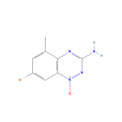7-bromo-5-methyl-1-oxido-1,2,4-benzotriazin-1-ium-3-amine (CAS: 677297-87-9) - Related Chemical Product