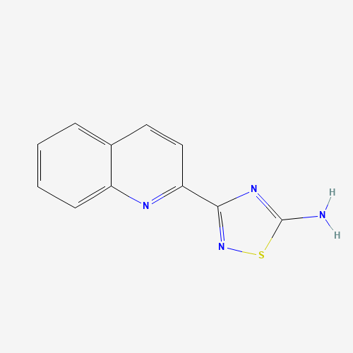 3-quinolin-2-yl-1,2,4-thiadiazol-5-amine (CAS: 1179359-62-6) - Related Chemical Product