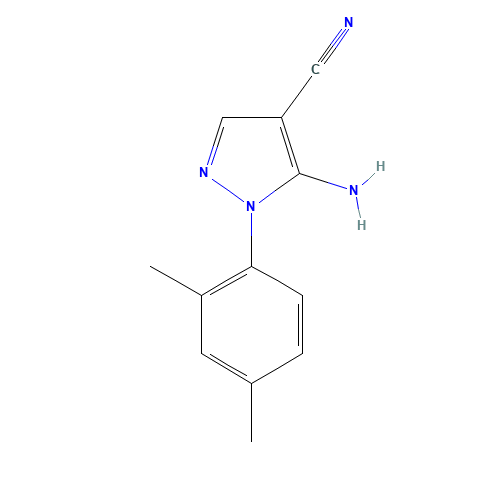 5-amino-1-(2,4-dimethylphenyl)pyrazole-4-carbonitrile (CAS: 852313-93-0) - Related Chemical Product