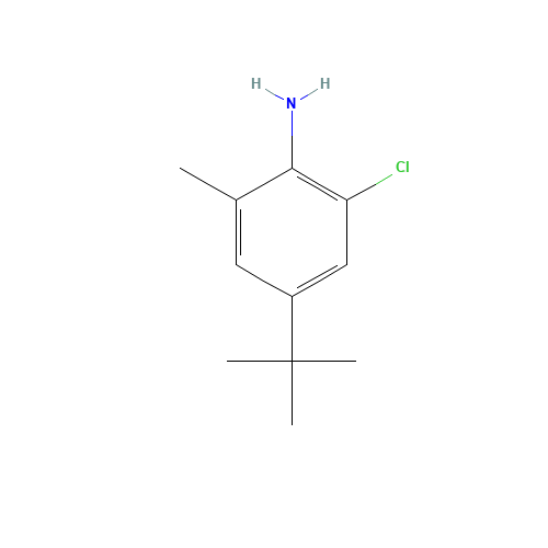 4-tert-butyl-2-chloro-6-methylaniline (CAS: 155765-17-6) - Related Chemical Product