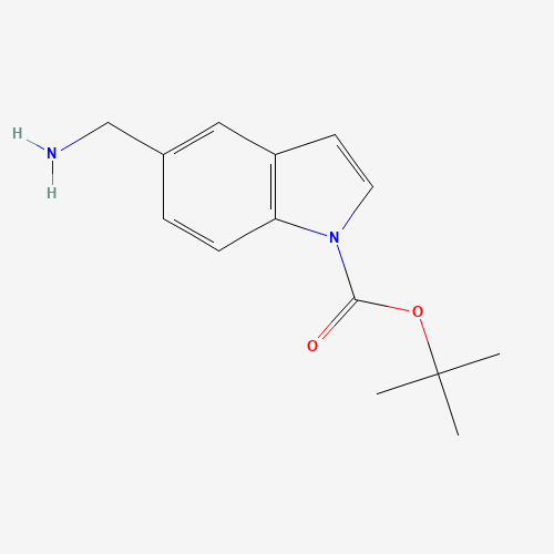 tert-butyl 5-(aminomethyl)indole-1-carboxylate (CAS: 887584-14-7) - Related Chemical Product