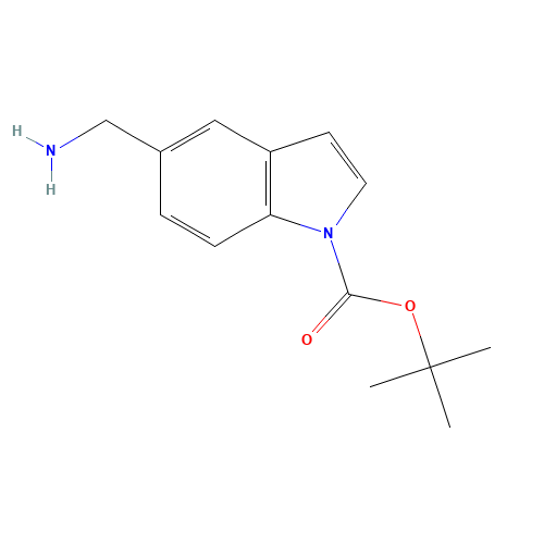 tert-butyl 5-(aminomethyl)indole-1-carboxylate (CAS: 887584-14-7) - Related Chemical Product